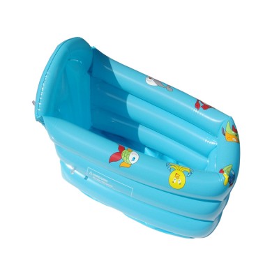 Portable Folding Indoor Lightweight Pvc Inflatable Baby Bathtub